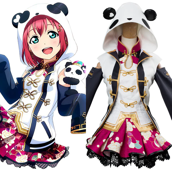 LoveLive Aqours Dress Ver Ruby Kurosawa SSR Cosplay Costume
