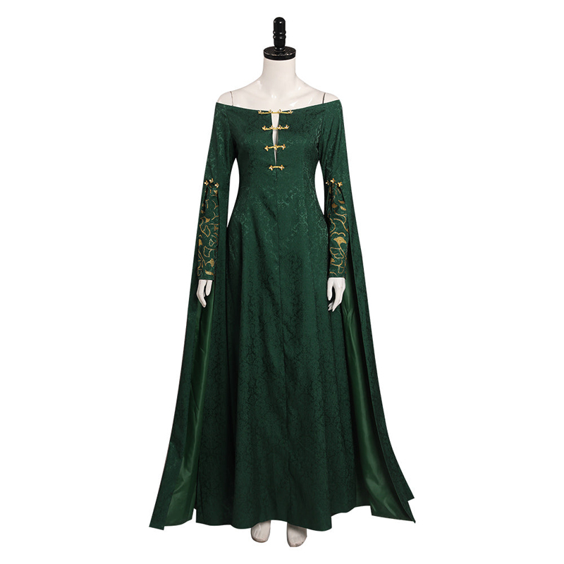 House of the Dragon Alicent Hightower Cosplay Costume Medieval Dress Outfits Halloween Carnival Suit