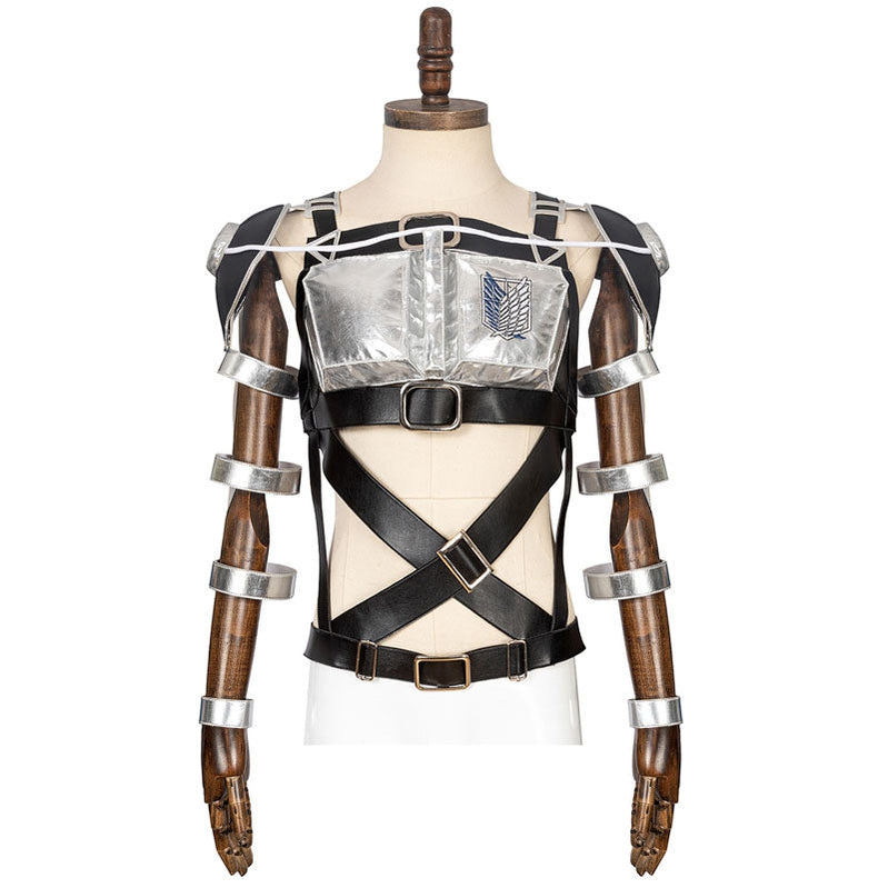 Anime Attack on Titan: The Final Season 4 Levi Ackerman Uniform Set Cosplay Costumes