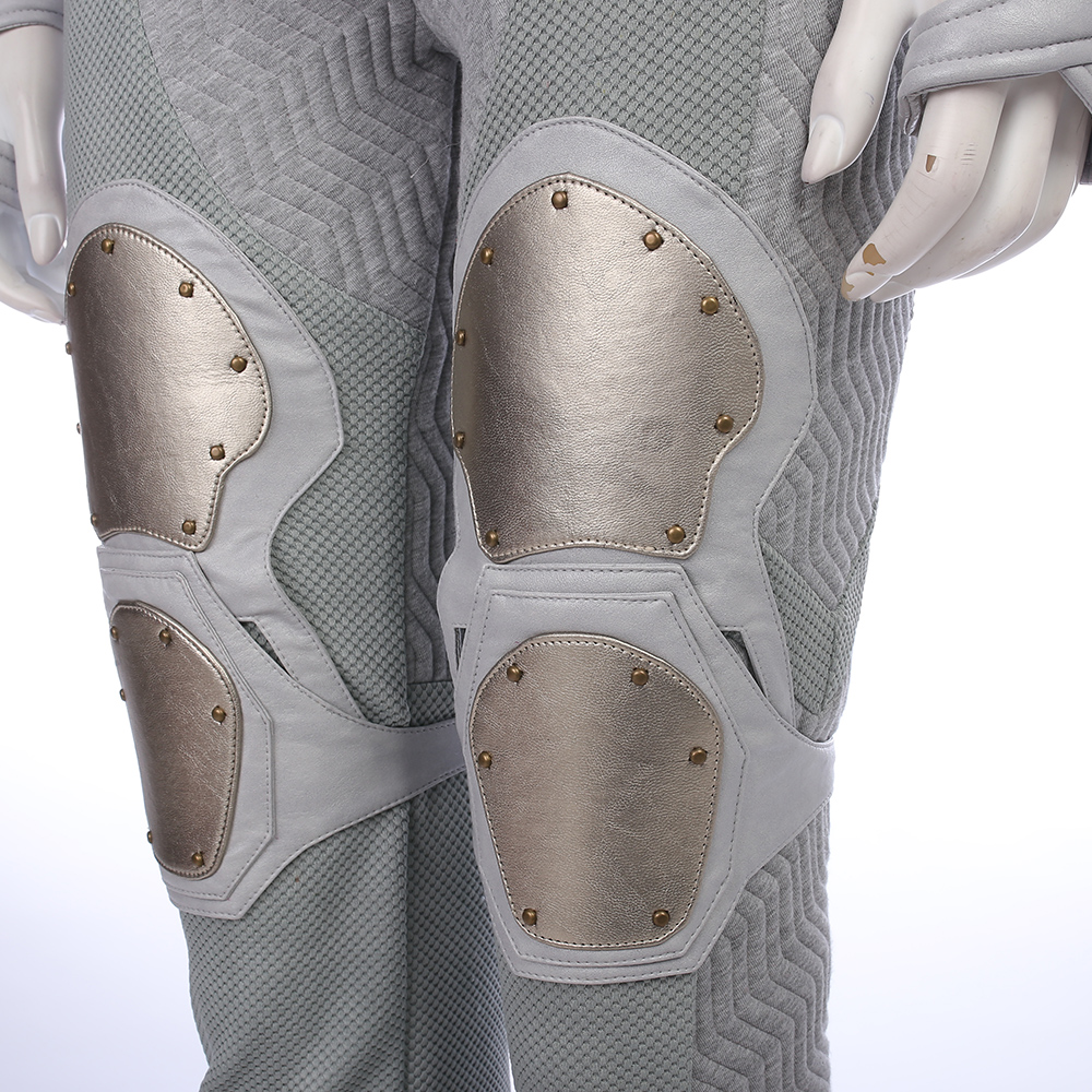 Marvel Movie Thor Ragnarok Valkyrie White War Armor Cosplay Costume  M20170176