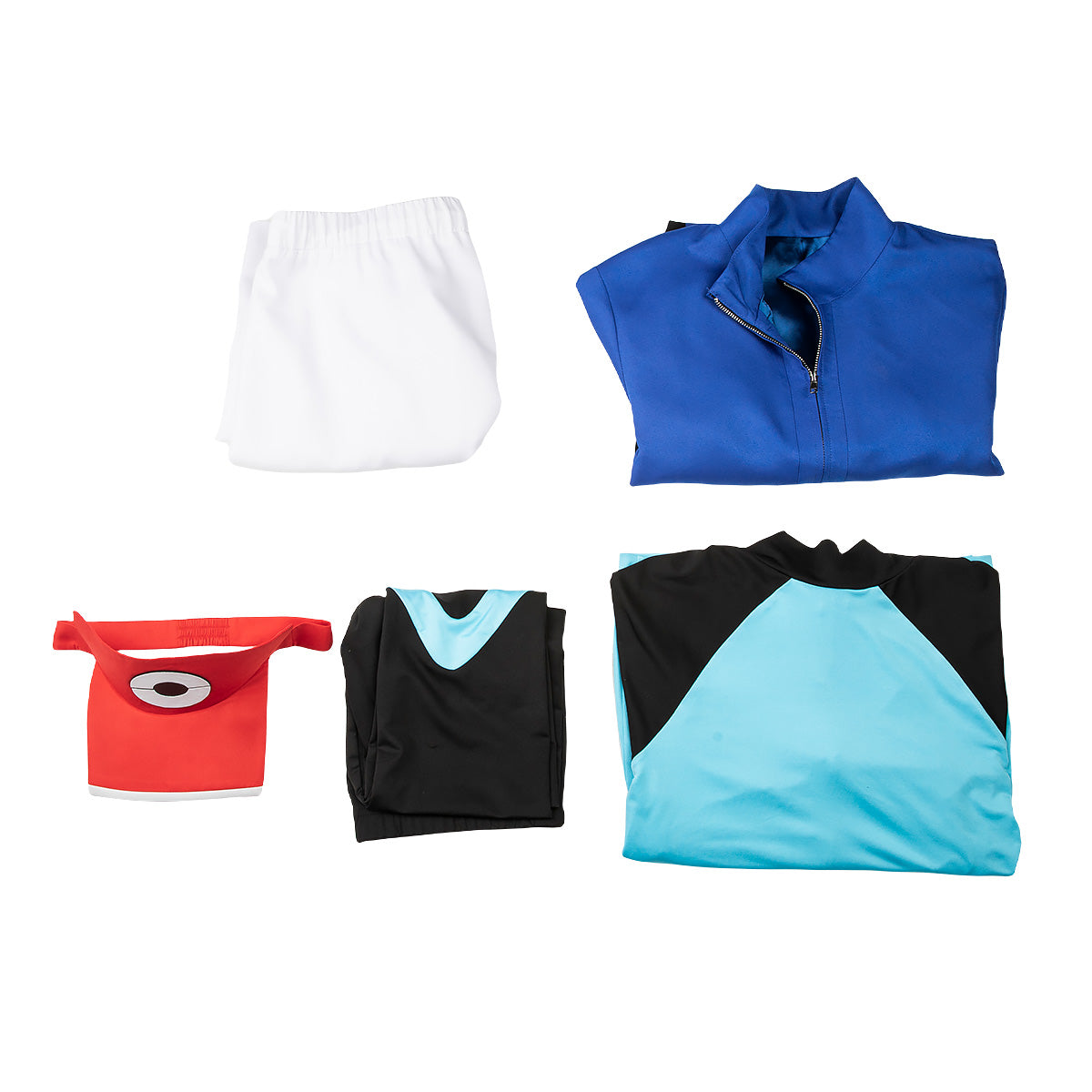 Pokemon Black and White 2 Nate Kyouhei Cosplay Costume