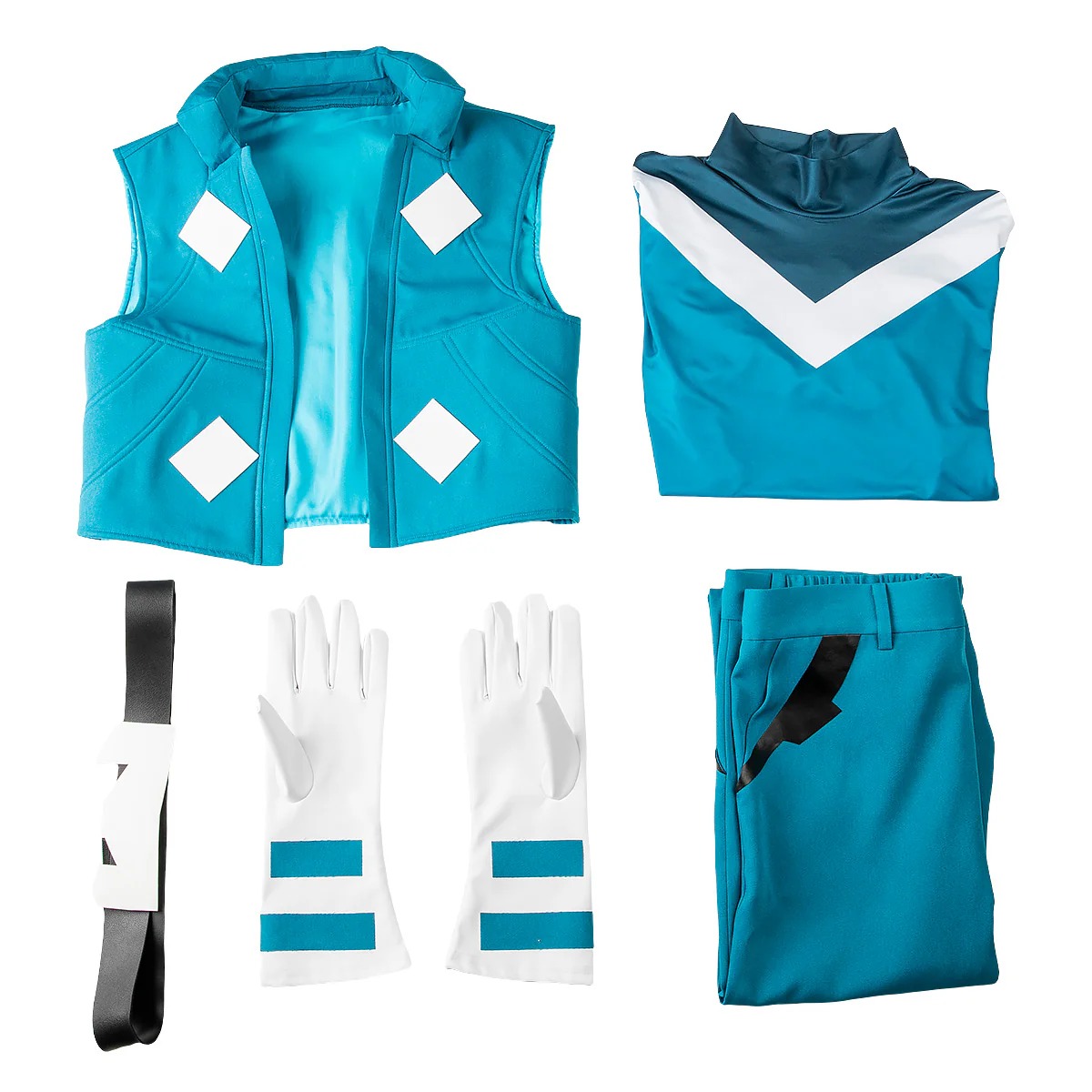 Marvel Comics The Ultimates Blue Marvel Cosplay Costume