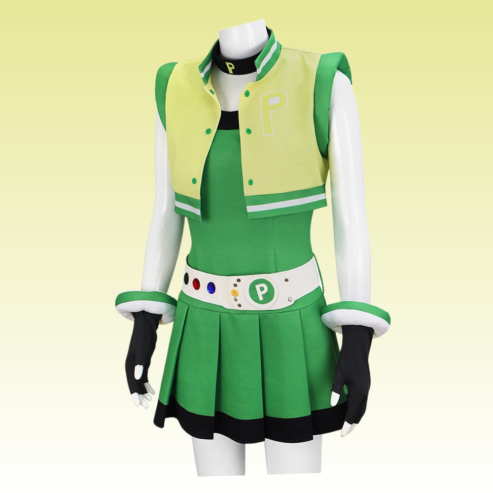 Powerpuff Girls Z Blossom Buttercup Bubbles Cosplay Costume Dress 
