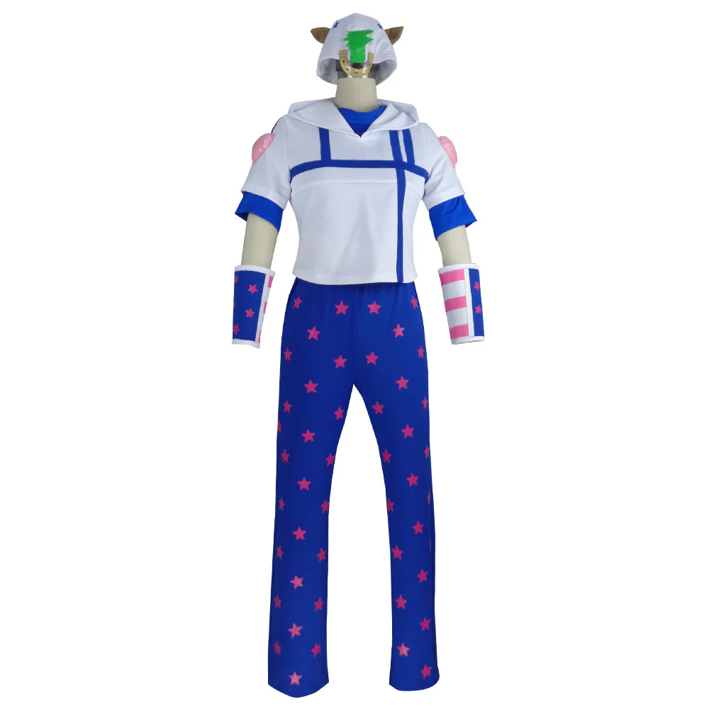JoJo's Bizarre Adventure Johnny Joestar Cosplay Costume - B Edition