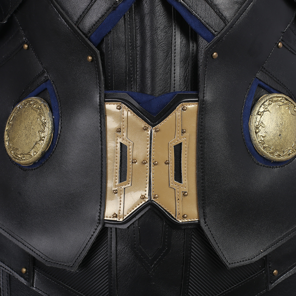 Marvel Movie Thor The Dark World Thor Odinson Black/Red Halloween Cosplay Costume Full Set M20170178 