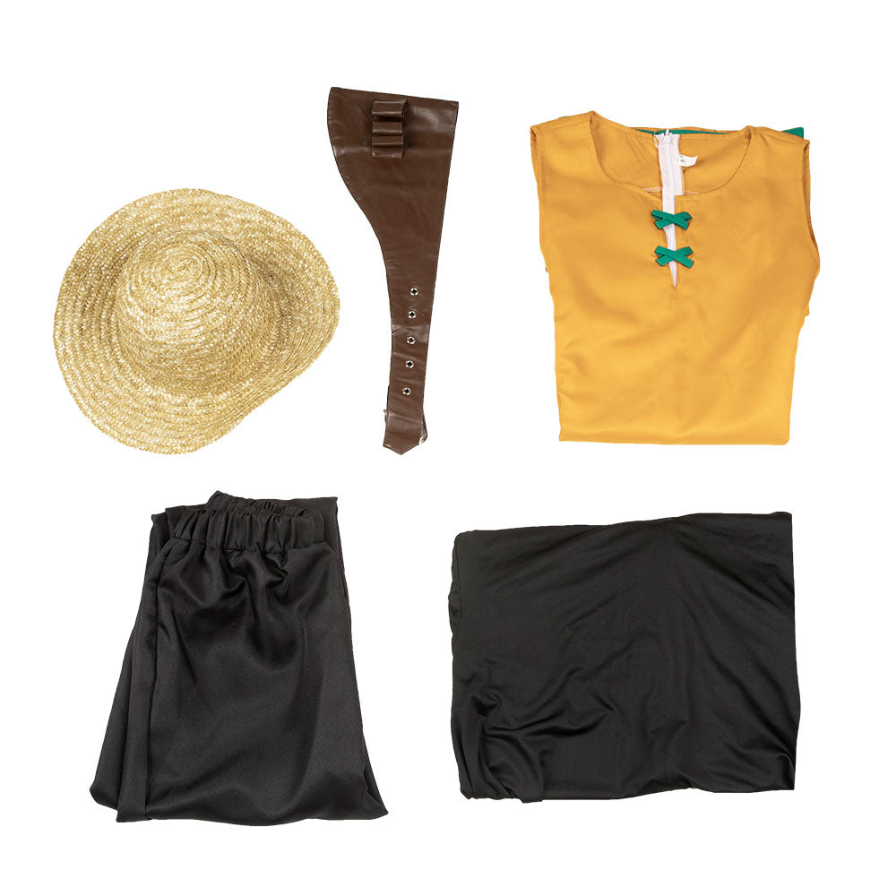 Pokemon Adventures Yellow Caballero Cosplay Costume