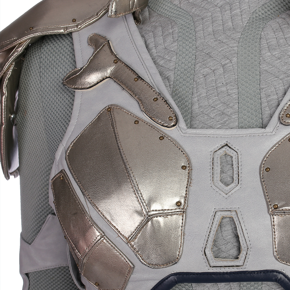 Marvel Movie Thor Ragnarok Valkyrie White War Armor Cosplay Costume  M20170176