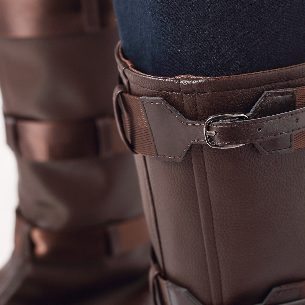 Marvel Movie Avengers Infinity War Captain America Steve Rogers Blue Battle Suit Halloween Cosplay Costume Full Set M20180193