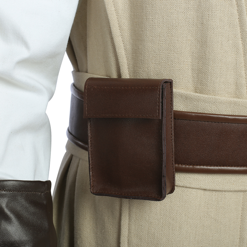 Movie Star Wars Luke Skywalker Cosplay Party Dress Set Halloween Men's Costume Outfits Full Set M20170166