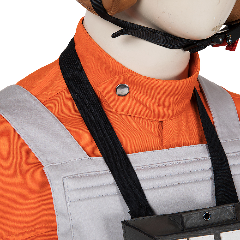 Movie Star wars X-WING Rebel Pilot Cosplay Costume Jumpsuit Uniform Outfit set  M20200350