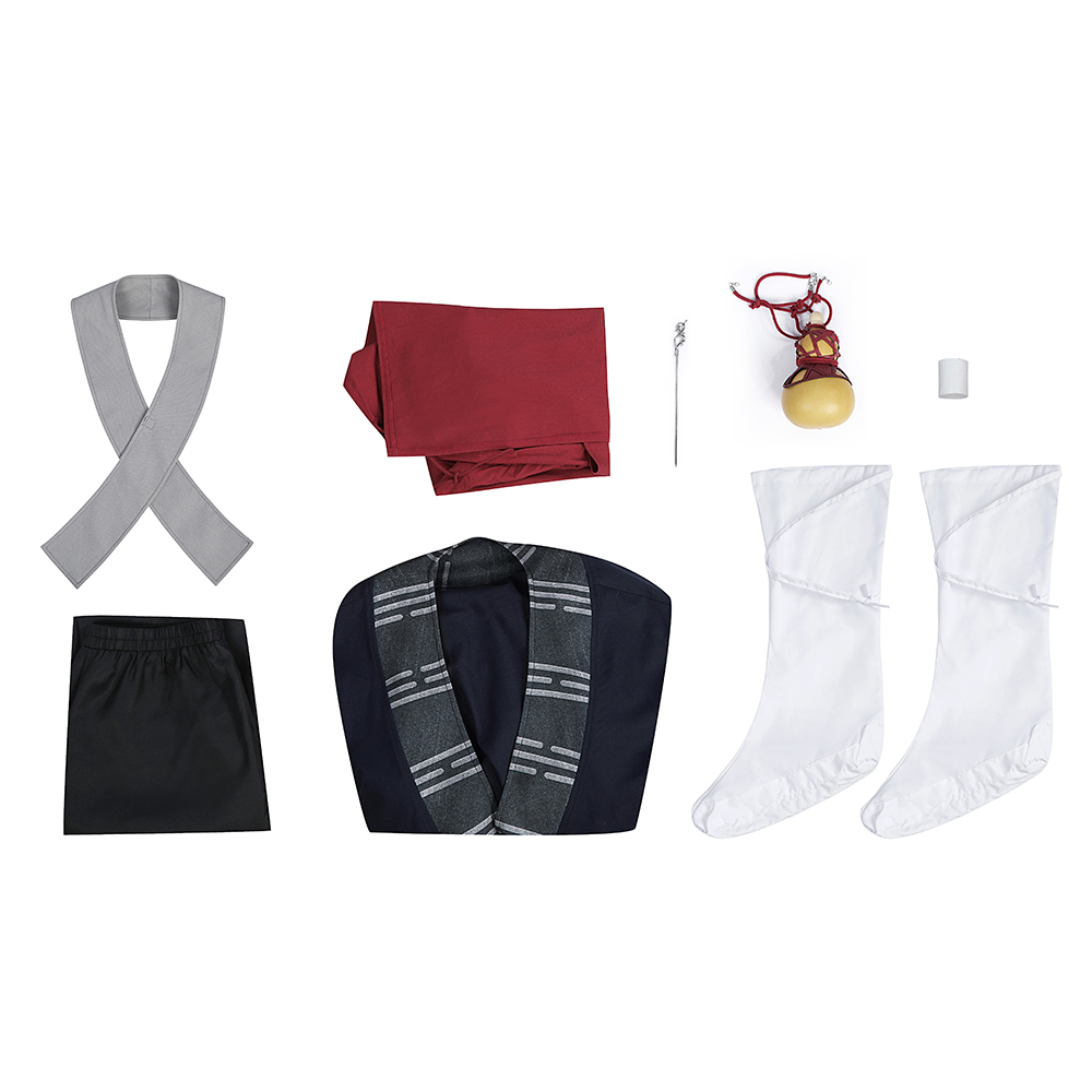 BlackMyth-Wukong Cosplay Costume Mask Shoes Full Set