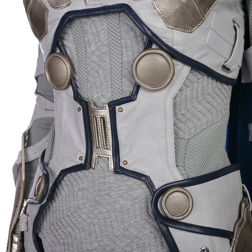 Marvel Movie Thor Ragnarok Valkyrie White War Armor Cosplay Costume  M20170176