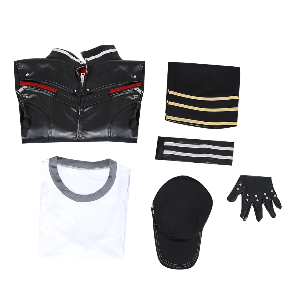 Final Fantasy VII Remake FF7 Leslie Kyle Cosplay Costumee