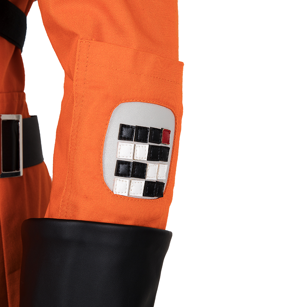 Movie Star wars X-WING Rebel Pilot Cosplay Costume Jumpsuit Uniform Outfit set  M20200350