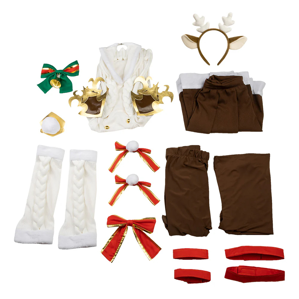 Overwatch 2 Mercy Winter Cosplay Costume