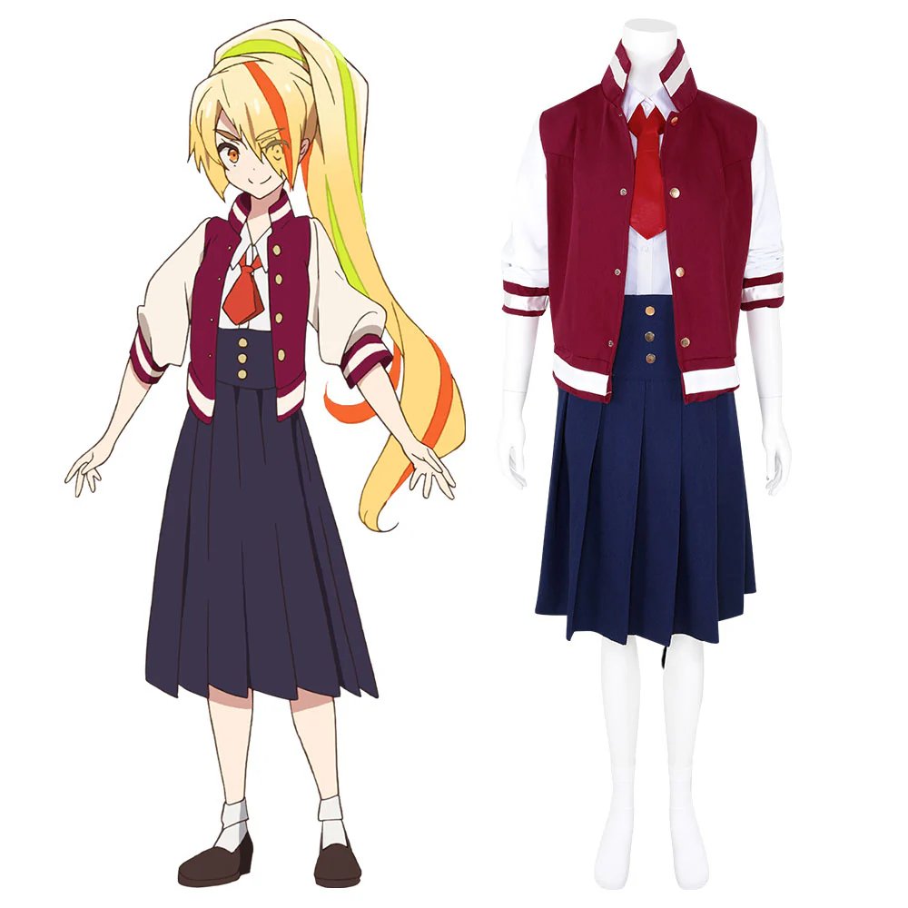 Zombieland Saga Nikaidou Saki Cosplay Costume