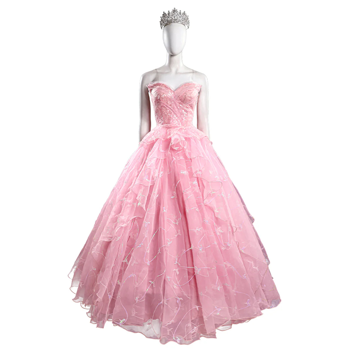 Wicked (2024) Glinda Cosplay Costume