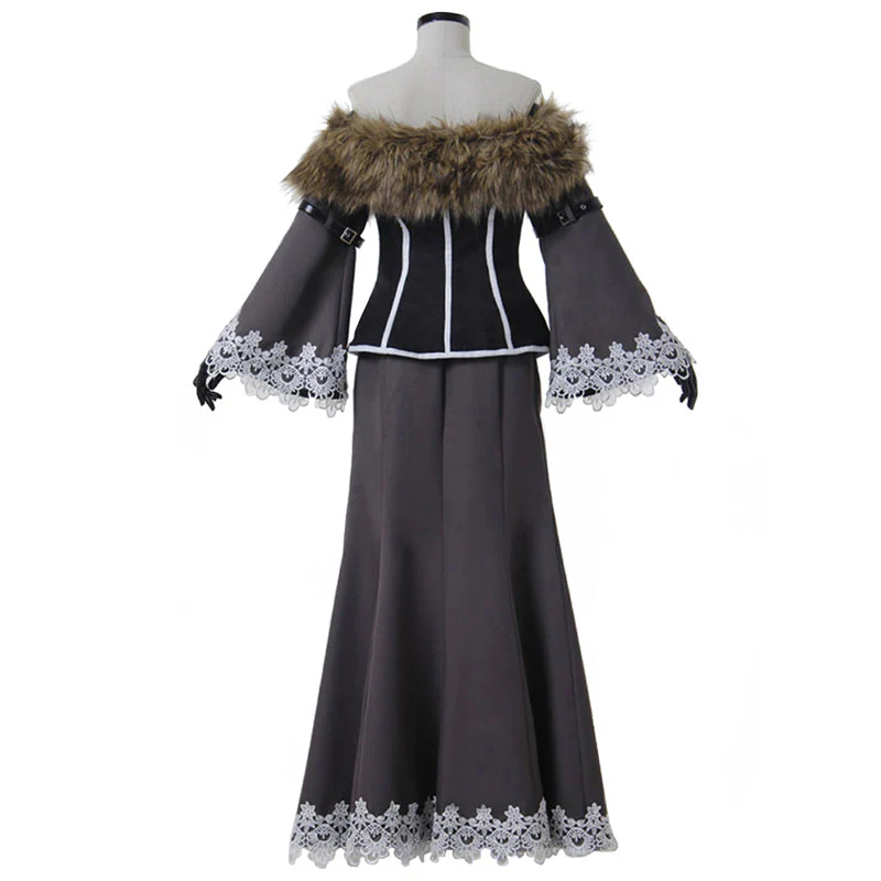 Final Fantasy X Lulu Cosplay Costume
