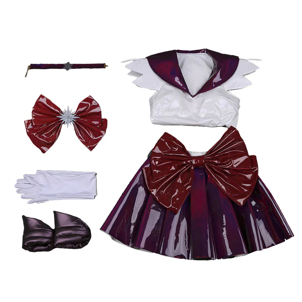 Sailor Moon 30th Anniversary Sailor Saturn Hotaru Tomoe Cosplay Costume