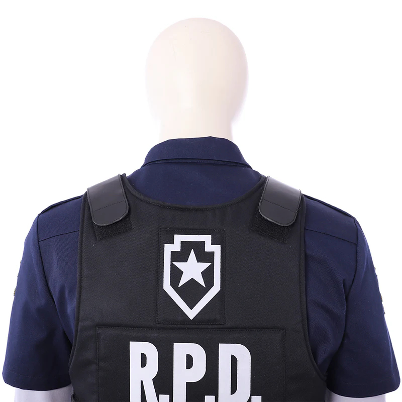 Resident Evil 2 Leon Scott Kennedy Game Cosplay Costume