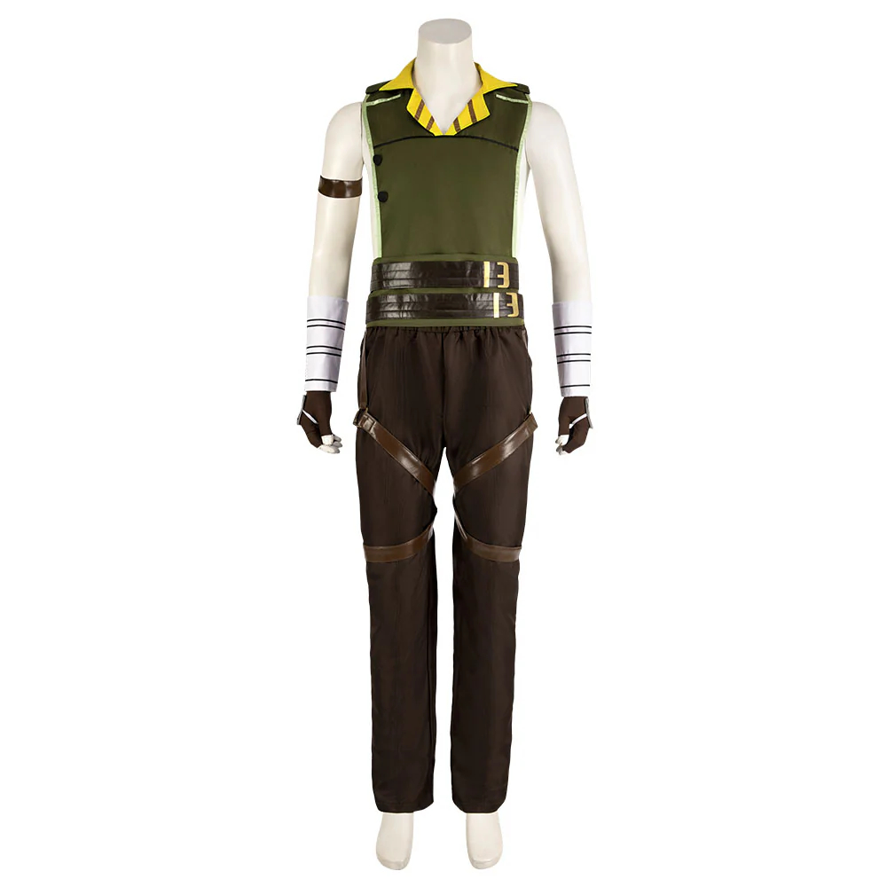 Red White Black Yellow Band 8 Hazel Rainart Cosplay Costume