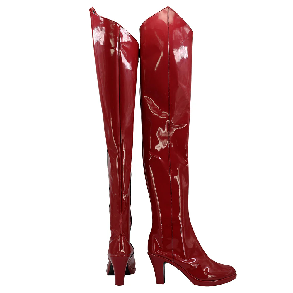 Persona 5 Ann Takamaki Red Shoes Cosplay Boots
