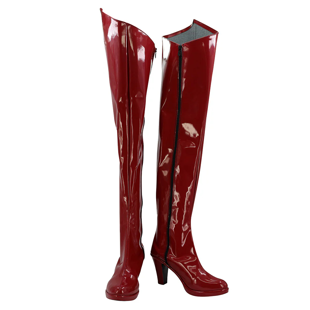 Persona 5 Ann Takamaki Red Shoes Cosplay Boots