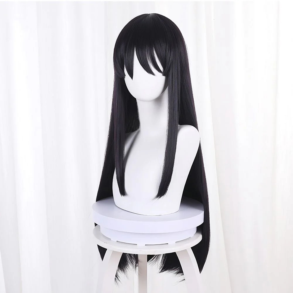Hell's Paradise Jigokuraku Touma Aza Black Cosplay Wig