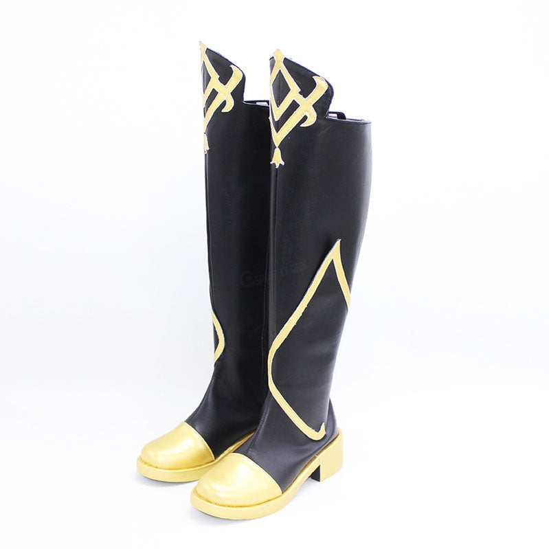 Game Genshin Impact Traveler Cosplay Shoes