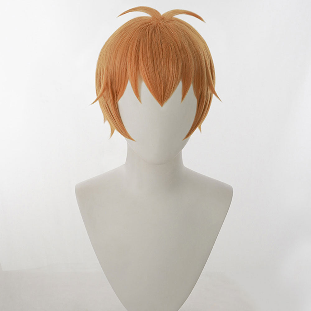 BanG Dream! Hello HappyWorld! Kitazawa Hagumi Orange Cosplay Wig
