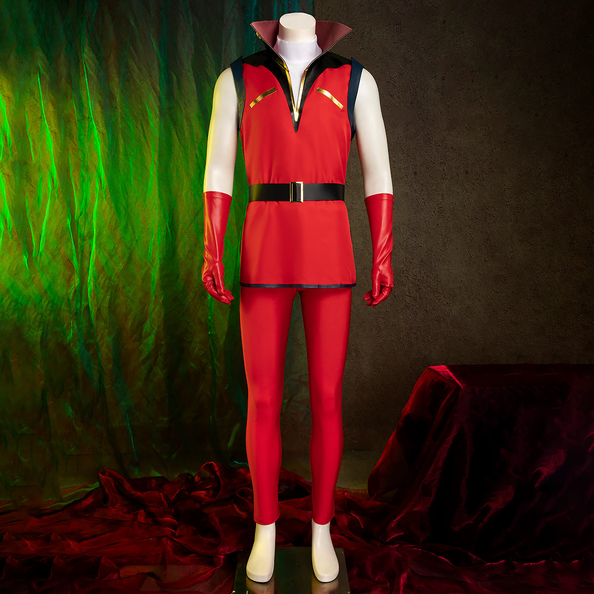 Gundam Char Aznable Cosplay Costume