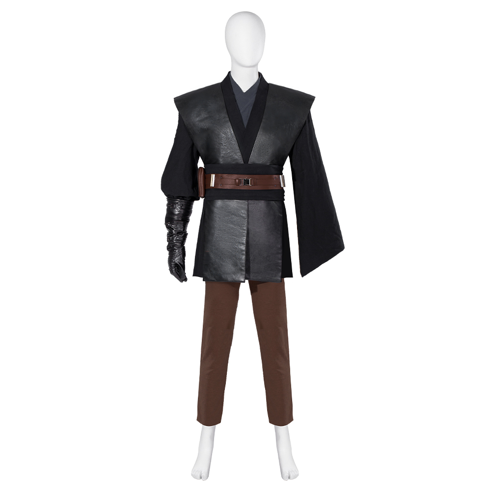 Movie Star Wars Anakin Skywalker Cosplay Costume Halloween Suit Outfit Uniform (Without Shoes) M20220511