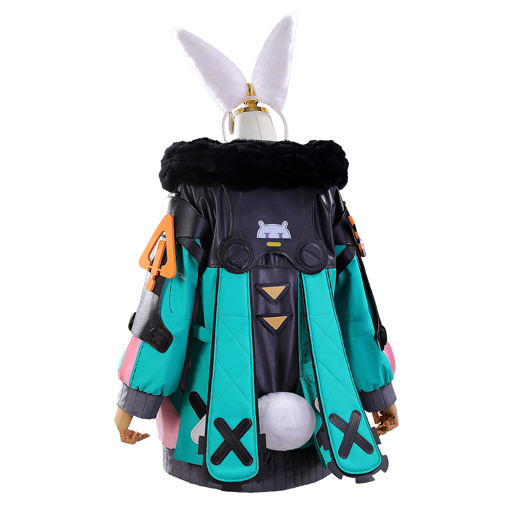 Ananta Taffy Cosplay Costume Cute Green Coat White T-shirt 