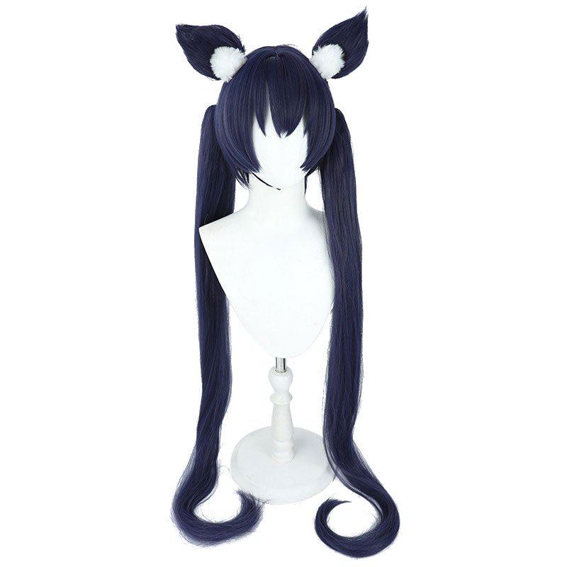 Game Blue Archive Kuromi Serika Cosplay Wigs