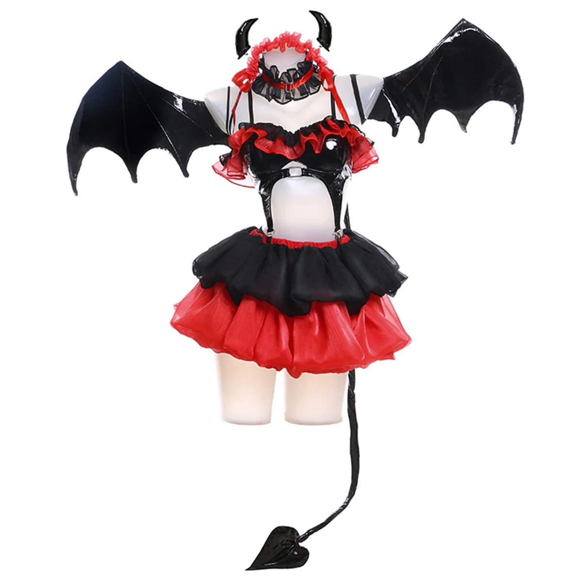 Date A Live IV: Tokisaki Kurumi Pretty Devil Ver Hallowen Cosplay Costume