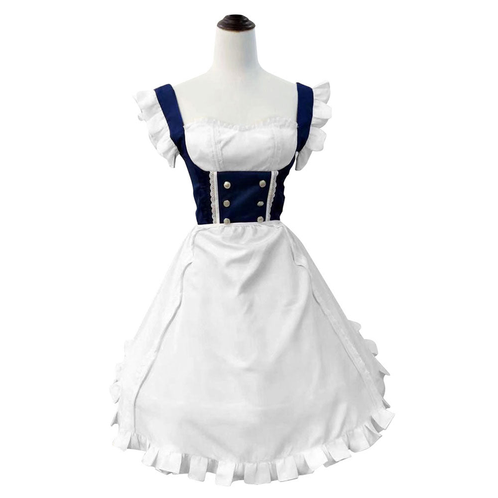 Azur Lane HMS Belfast Cosplay Costume Sexy White Dress Halloween 