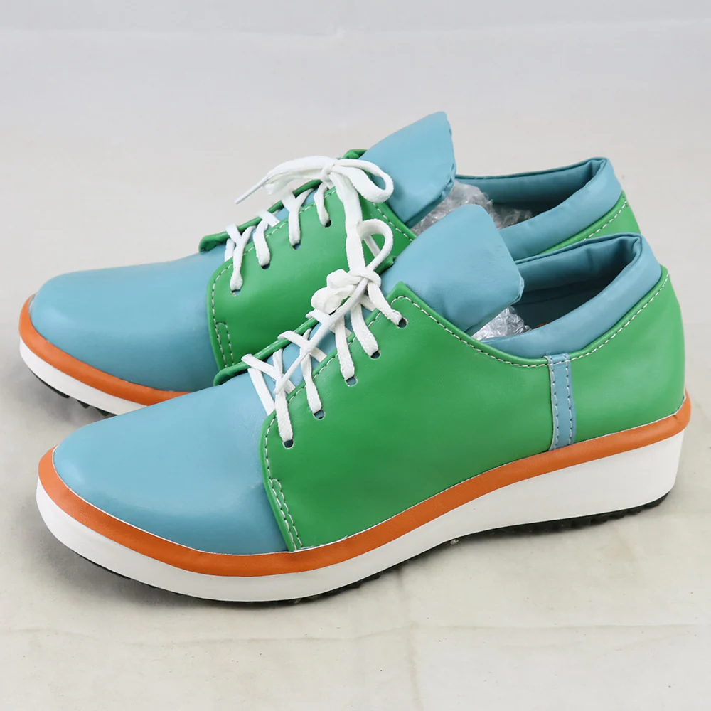 Overwatch OW Anniversary 2019! Mei Legendary Skin Mei Ling Zhou Green Blue Cosplay Shoes