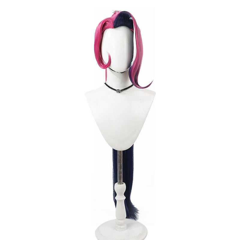 Hazbin Hotel Velvette Pink Cosplay Wig