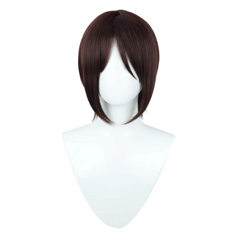 Attack on Titan Last Season Eren Yeager Maroon Cosplay Wigs