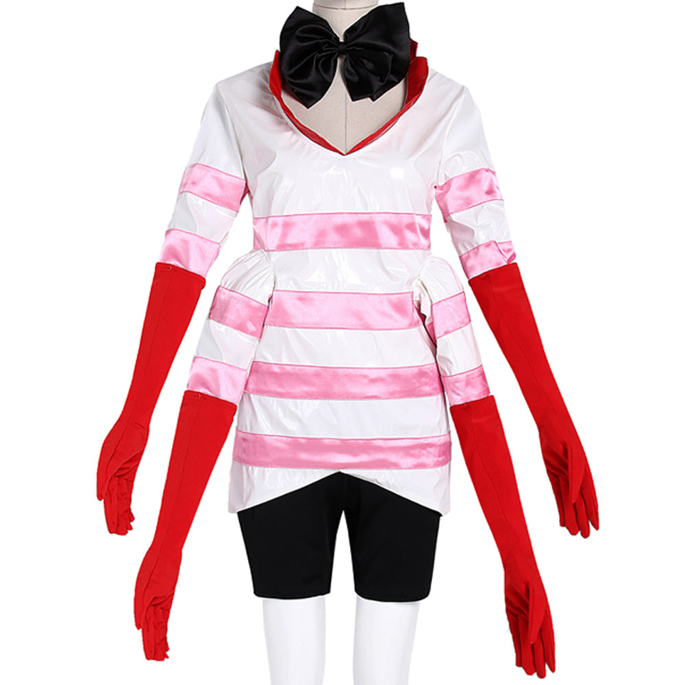 Hazbin Hotel Angel Dust Cosplay Costume