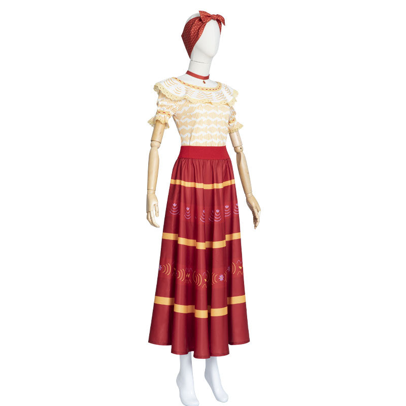 Encanto Dolores Madrigal Fullset Cosplay Costumes