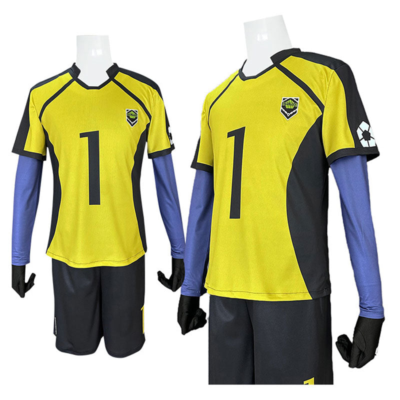 Anime Blue Lock Jerseys Cosplay Costumes