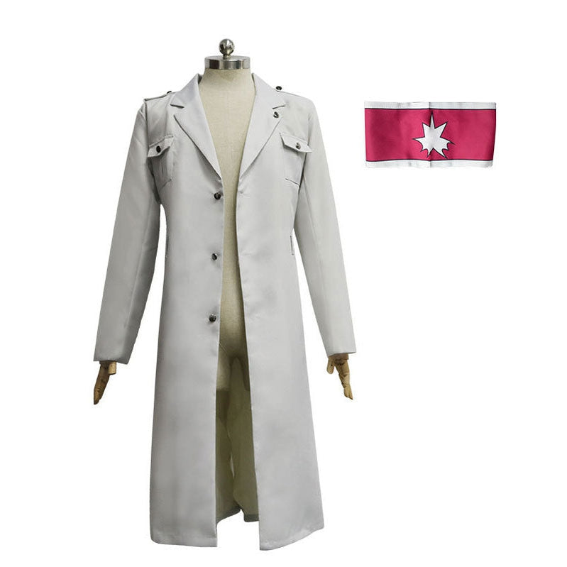 Anime Attack on Titan 4 Season Reiner Braun Uniform Set Cosplay Costume