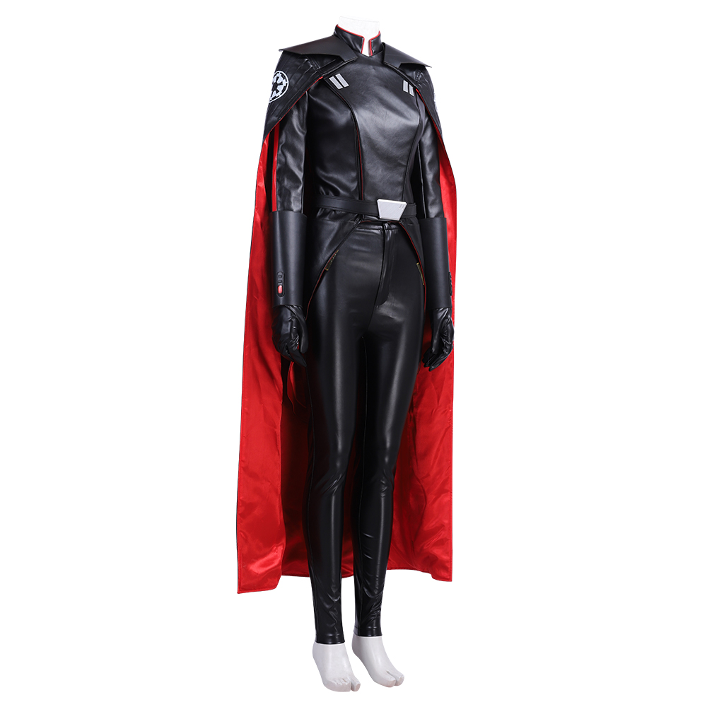 Movie Star Wars Jedi Fallen Order Second Sister Trilla Suduri Black Halloween Cosplay Costume Full Set (Without Shoes）M20200324