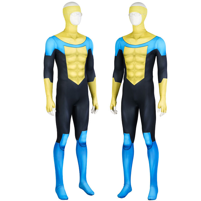 Invincible Mark Grayson Jumpsuit Cosplay Costumes