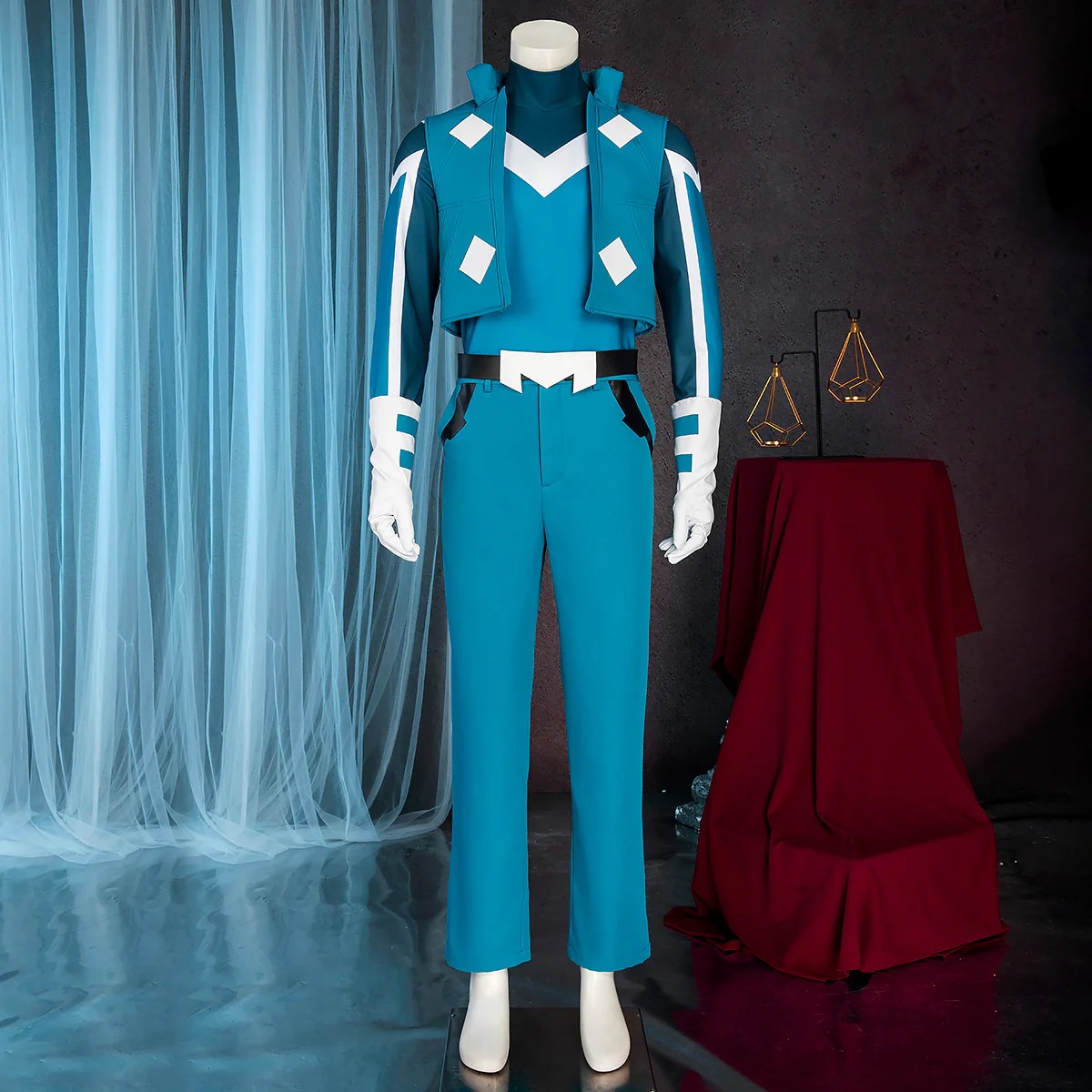 Marvel Comics The Ultimates Blue Marvel Cosplay Costume