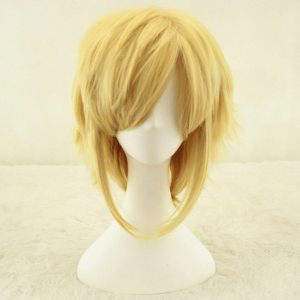 Golden Cosplay Wig The Legend of Zelda Link