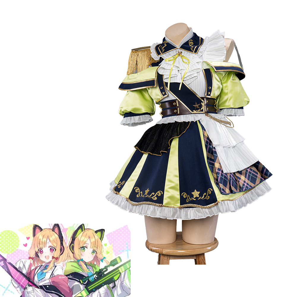 Anime Mother and Children MEM CYO Cosplay Costume Lolita Military Costume Idoll Stagee Performance Master Halloween in Stock