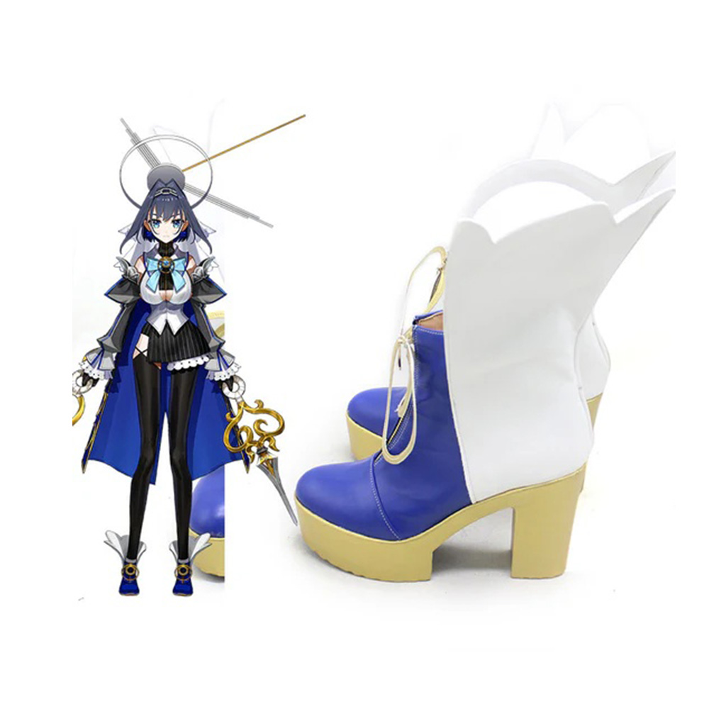 Anime Virtual YouTuber Ouro Kronii Cosplay Shoes