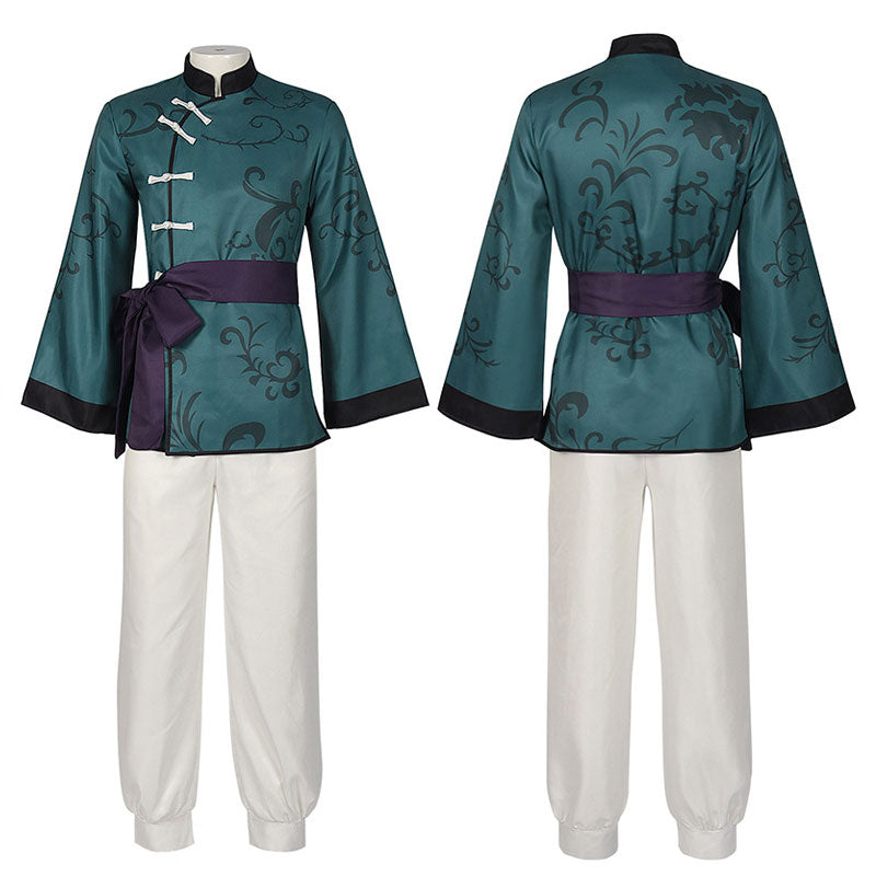 Blue Lock Rin Itoshi Sae Itoshi China Kung Fu Style Cosplay Costumes